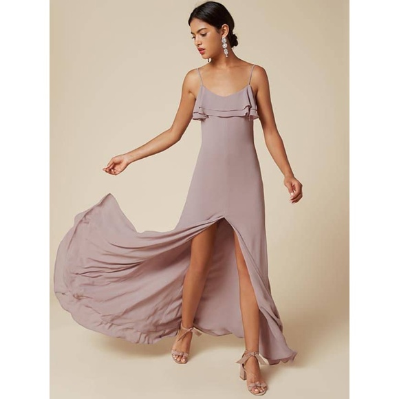 NWT Reformation Gertrude Dress - Waterlily - Picture 3 of 8